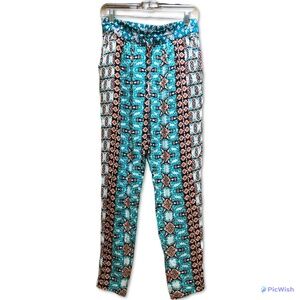 Gypsy 05 Global Village Boho Printed Pant Size M